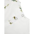 thumbnail image 4 of Honganda Family Matching Romper Pajamas, Women Girl Flower Ruffle Sleep Romper, 4 of 9