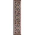 thumbnail image 2 of Rugs.com Rabia Collection Rug – 3' x 13' Runner Burgundy Low Rug Perfect For Hallways, Entryways, 2 of 9