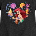 thumbnail image 3 of Disney Princess - Ariel Heart - Youth Girls Fitted Short Sleeve T-Shirt, 3 of 5