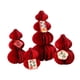 thumbnail image 5 of Calabaza de Origami artesanal de panal de papel 3D de año Nuevo Chino, 4 piezas, para mesitas de noche, decoración versátil para Festival de Primavera Con Tarjetas, 5 of 9