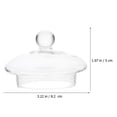 thumbnail image 4 of Teapot Accessories Supply Glass Cover for Kettle Kettles Replacement Transparent, 4 of 6