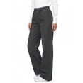 thumbnail image 3 of Sundazz Women's Stretchy Wide Leg Jeans Elastic Waist Knit Denim Pants with Seamed Front, 3 of 7