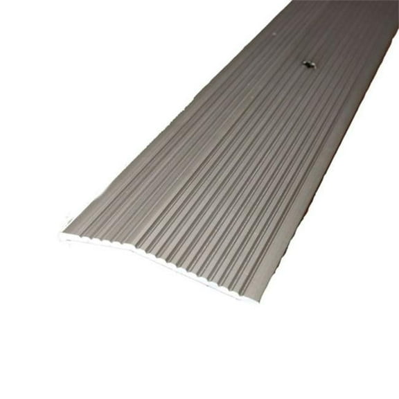 M-d Products .29 in. X 36in. Pewter Wide Fluted Carpet Trim