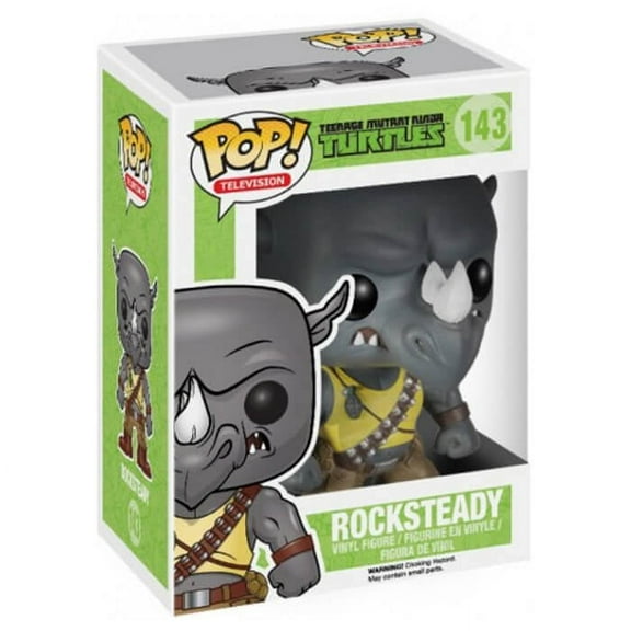 Teenage Mutant Ninja Turtles Rocksteady Funko POP Figure # 143