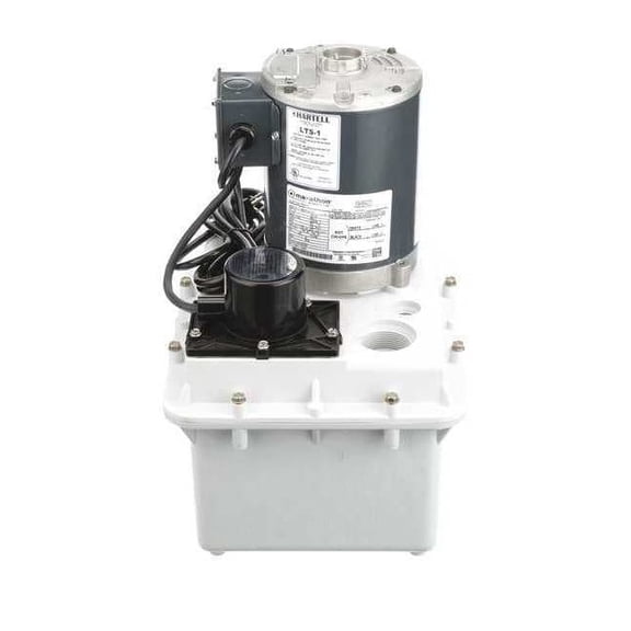 Hartell Laundry Tray/Sink Pump System,1/3 HP LTS-1