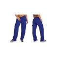thumbnail image 3 of Women Cargo Pants Fleeece High Waisted Baggy Sweatpants for Women Casual Pants with 8 Pockets Blue L, 3 of 9