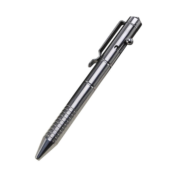 Bolígrafo de tinta de Gel YONGSHENG aleación de titanio Plata 14 cm