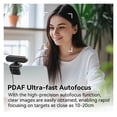 thumbnail image 2 of 4K Webcam 1440P 2K Web Camera 1080P C60E Autofocus USB Computer Camera For Living/ Video Call/ Conference ,Easy to Operate, 2 of 5