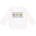 thumbnail image 2 of Inktastic Mardi Gras Mirror Words Toddler Sweatshirt, 2 of 4
