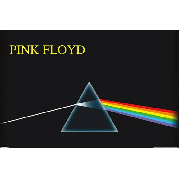 Pink Floyd - The Dark Side Of The Moon Logo Wall Poster, 22.375" x 34"