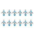 thumbnail image 1 of Dijes de ángel Sunnimix 12pc Colgantes de DIY Azul real, 1 of 8