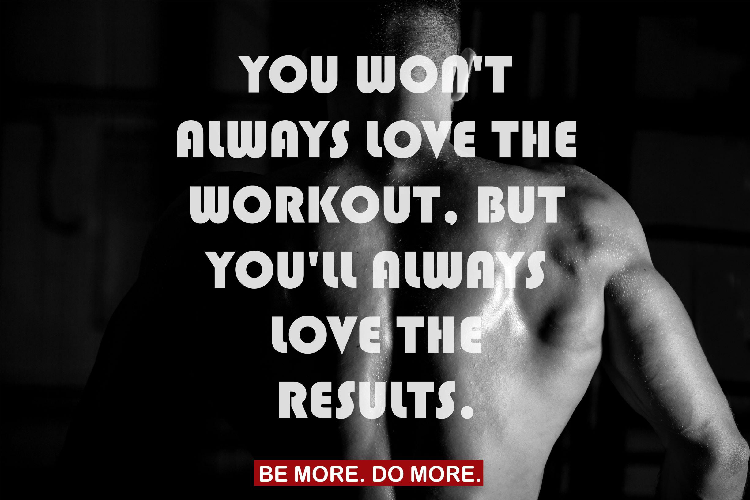 GYM FITNESS MOTIVATION WORKOUT quote positive poster picture print wall art