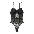 thumbnail image 2 of Victoria's Secret Women's Bombshell Push-up Black Lace Teddy Lingerie Size Small NWT, 2 of 4