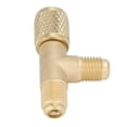 thumbnail image 1 of Adaptador de tee de núcle de válvula, antirustia 1/4in SAE Acceso práctico de acceso de acceso TEE para R22 R12 R134, 1 of 7