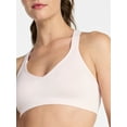 thumbnail image 4 of Avia Women's Seamless Rib Plunge Sports Bra, Sizes XS-XXXL, 4 of 6