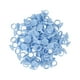thumbnail image 1 of 100 unidades de anillos de pegamento con forma de flor para extensiones de pestañas, vasos de pegamento, soporte para herramientas, color azul, 1 of 14