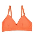 thumbnail image 2 of CAICJ98 Bras for Women Women's Plus Size Minimizer Unlined Underwire Full Coverage Bra Orange,One Size, 2 of 3