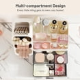 thumbnail image 4 of Organizador de maquillaje Aveniee con cajones para tocador (blanco), 4 of 7