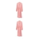 thumbnail image 4 of Pijama Qarigey de Algodón para Mujer Transpirable Rosa Azul Marrón S M L, 4 of 6