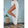 thumbnail image 4 of Pantalones Harén con Abertura Alta para Mujer, Pantalones Harén Hippies. L, 4 of 7