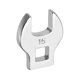 thumbnail image 1 of Llave de boca de flare Uxcell de 3/8 pulgadas 15mm llave métrica de tuerca de boca de flare acero CR-V electrochapado llave de extremo abierto para reparación automotriz mecánicos, plata brillante, 1 of 7