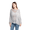 Gray, variant on PRETTY PERSUASIONS, Nantucket Pink Poncho Pullover Sweater Jumper Tops Women Long Sleeve Hollow Out Sweater Casual Cute Crochet Lace