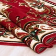 thumbnail image 3 of Allstar Red Woven High Quality Rug. Traditional. Persian. Flower. Western. Design Area Rug (3' 9" x 5' 1"), 3 of 7
