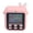 Pink Rabbit, variant on BIMZUC Instant Print Camera HD Double Lens 2.4 Inch Display 48MP Selfie Camera with Games Music Filters Green Panda Theme (5.9 x 5.1 in / 15 x 13 cm)