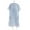 SKY BLUE, variant on Personal Touch Top of The Line Patient Gowns, Back Tie (2-Pack) Demure Print, Comfortable Polyester and Cotton Blend is Easy-Care, and Fits All Sizes Up To 2XL,