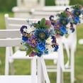 thumbnail image 4 of Juego de flores artificiales para decoración de bodas, ramo de novia, centros de mesa, decoración de flores, decoración del hogar, 4 of 5