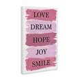 thumbnail image 2 of Stupell Industries Contemporary Love Dream Hope Joy Smile Canvas Art, 20 x 30, by Martina Pavlova, 2 of 8