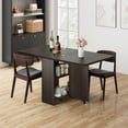 Litake Folding Dining Table, Drop Leaf Table for Small Spaces ...