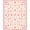 Pink, Pattern 11, variant on ODIKA 4'x6' Machine Washable Non-Slip Area Rug, Coral Bloom Foam Gentle Pink Bath High Traffic Rug, Rose, 121532