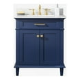 thumbnail image 3 of Legion Furniture 30" Contemporary MDF/Veneer Wood Sink Vanity Cabinet in Blue, 3 of 11