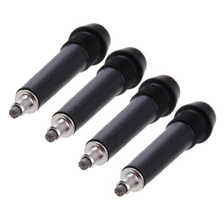 

TINYSOME 4Pcs Tungsten Carbide Walking Stick Tips Trekking Cane Rod Alpenstock Replacement Accessories Spare Parts for Hiking Climbing Snow Mud Protecter