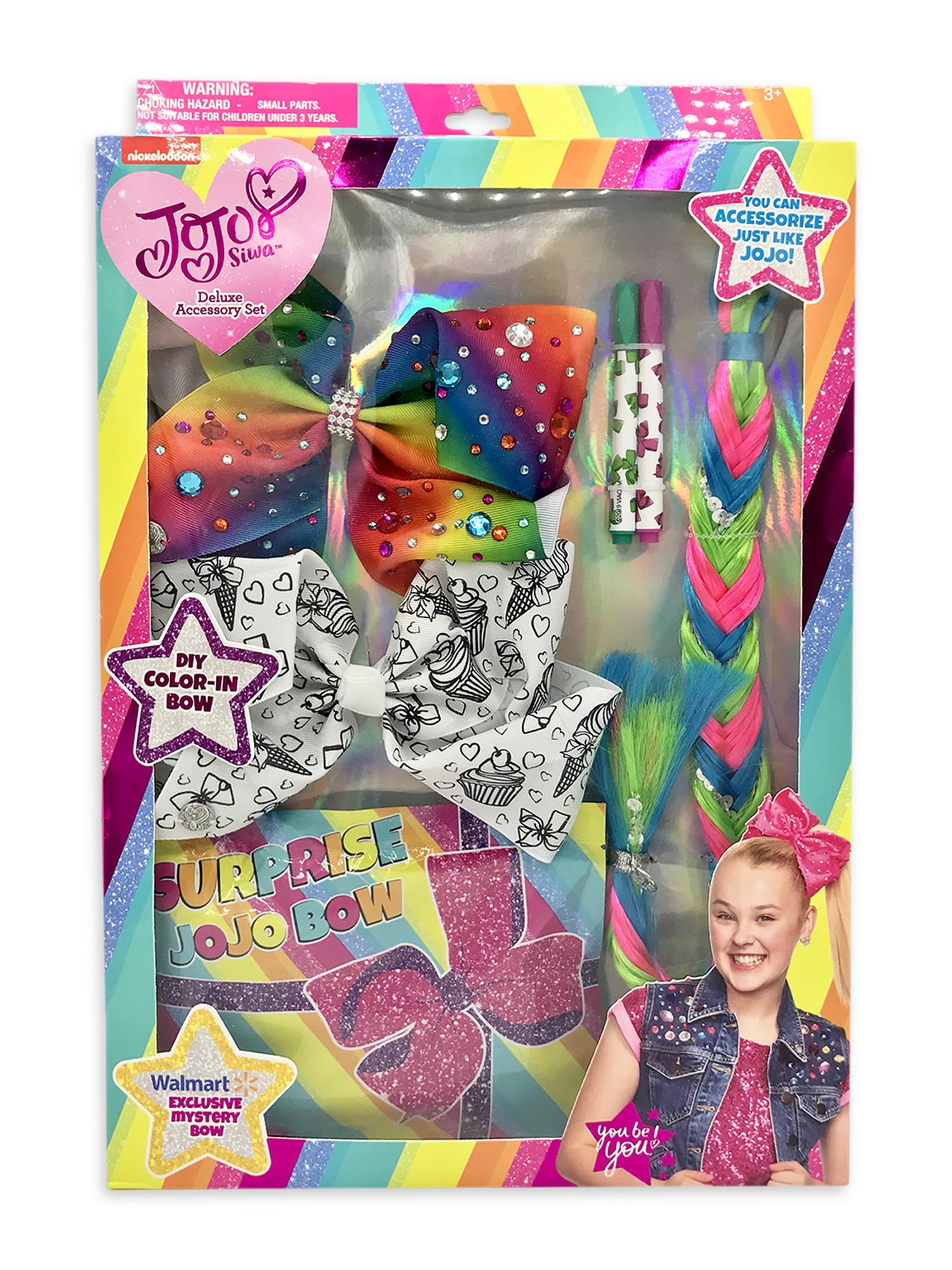 Details about   New 4 Packs JoJo Siwa bag with 2  Mini Mystery Bows Series 4 ~ 2 bows in a Pack 