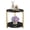 Black, variant on PinkSheep Round Side Table, 2 Tier Small End Table Accent Table Tray Table with Storage for Living Room Bedroom Small Spaces, Black Marble Print