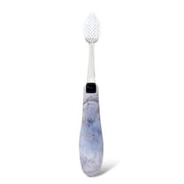 RADIUS Toothbrush Tour Travel Brush, Calacatta Stone, BPA Free and ADA Accepted, Designed to Improve Gum Health and Reduce The Risk of Gum Disease, 1 Pack