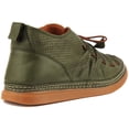 thumbnail image 3 of JUSTINREESS Lia Women's Side Zip Casual Ankle Boot In Green Size 10, 3 of 6