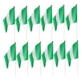 thumbnail image 3 of Guardoinrt 12PCS Flag Flags Banner Hand Waving National Flag Pride Flag Nigeria 1Set, 3 of 6