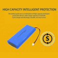 thumbnail image 4 of 11.1v 6400mah Rechargeable Li-ion Battery Pack 3s2p Design With Xh2.54 Plug For Led Lights Jy, 4 of 4