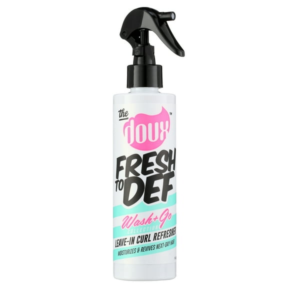 The Doux Fresh to Def Leave in Moisturizing Conditioner 8 oz. All Ages, All Hair Types, Spray Bottle