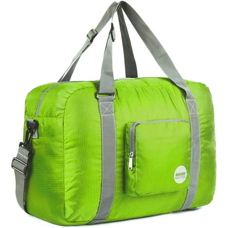 Wandf Foldable Travel Duffel Bag Luggage Sports Gym Water Resistant ...