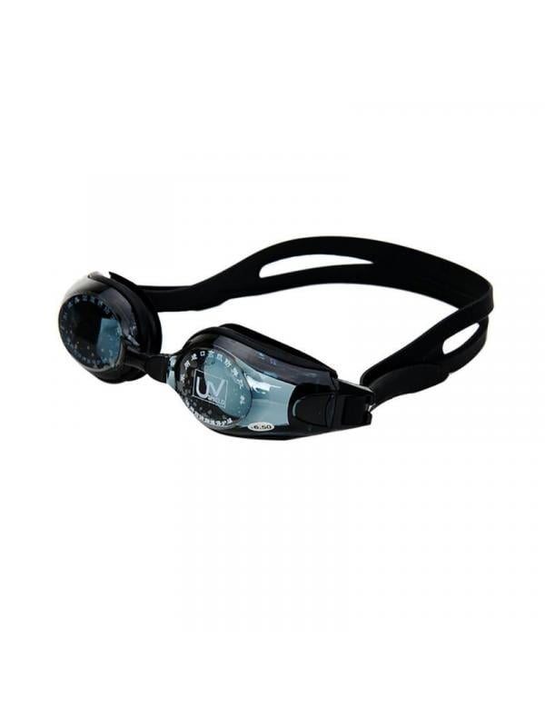New Mirror Prescription Optical Swimming Goggles Adult Minus Powers Mirrored