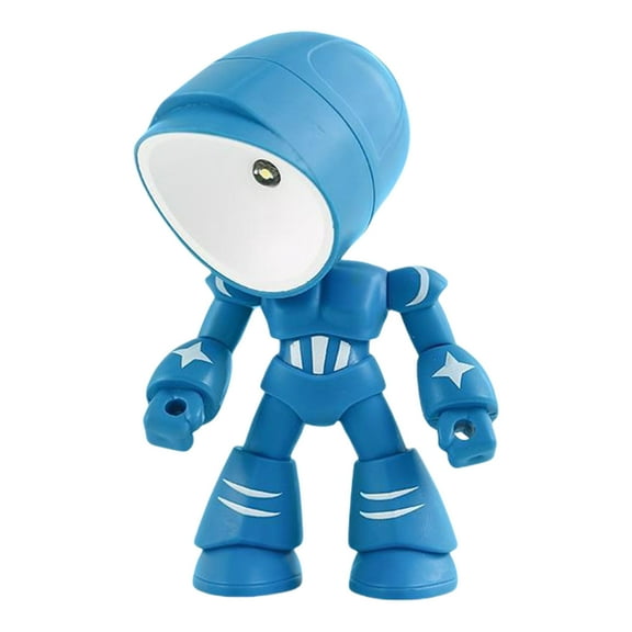 lixuesong Portable Cartoon Night Light Small Folding Desk Lamp Desktop Ornament Eye Protections Lamp Children Boy Holiday Gifts