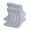 Gray, variant on Gustave 10 Pairs Silk Dress Socks for Men Sheer Ankle Socks Unisex Soft Thin Breathable Formal Business Casual Socks, Black