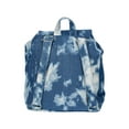 thumbnail image 3 of Justice Girls Denim Rucksack Backpack, Blue, 3 of 5