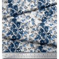 thumbnail image 2 of Soimoi Rayon Fabric Skull Halloween Print Fabric by the Yard 56 Inch Wide, 2 of 3