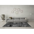 thumbnail image 3 of Ahgly Company Indoor Rectangle Patchwork Gray Transitional Area Rugs, 8' x 12', 3 of 4