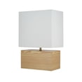 thumbnail image 3 of Lampe décorative Hometrends rectangulaire imitation bois blond, 3 of 8